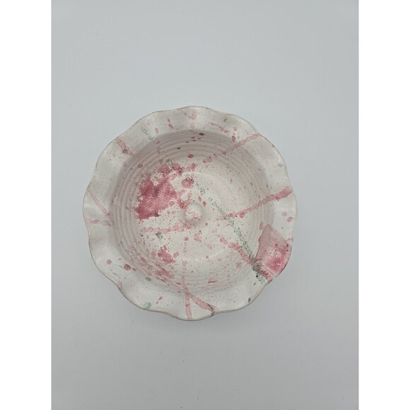 Fox Creek Apple Baker  Vintage Pottery 1992 Signed - Picture 3 of 8